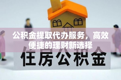 双江公积金提取代办服务，高效便捷的理财新选择