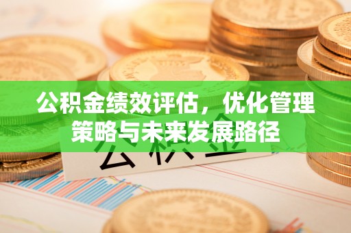 双江公积金绩效评估，优化管理策略与未来发展路径