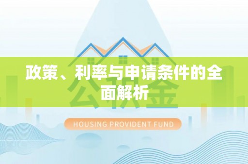 双江政策、利率与申请条件的全面解析